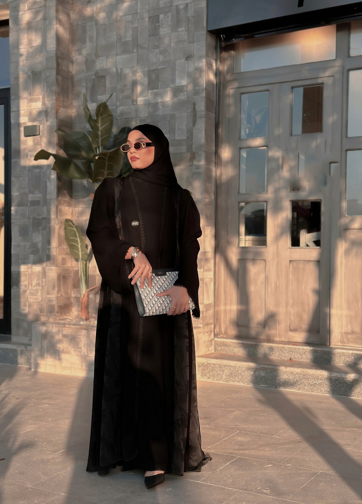 Sultana Noir Abaya