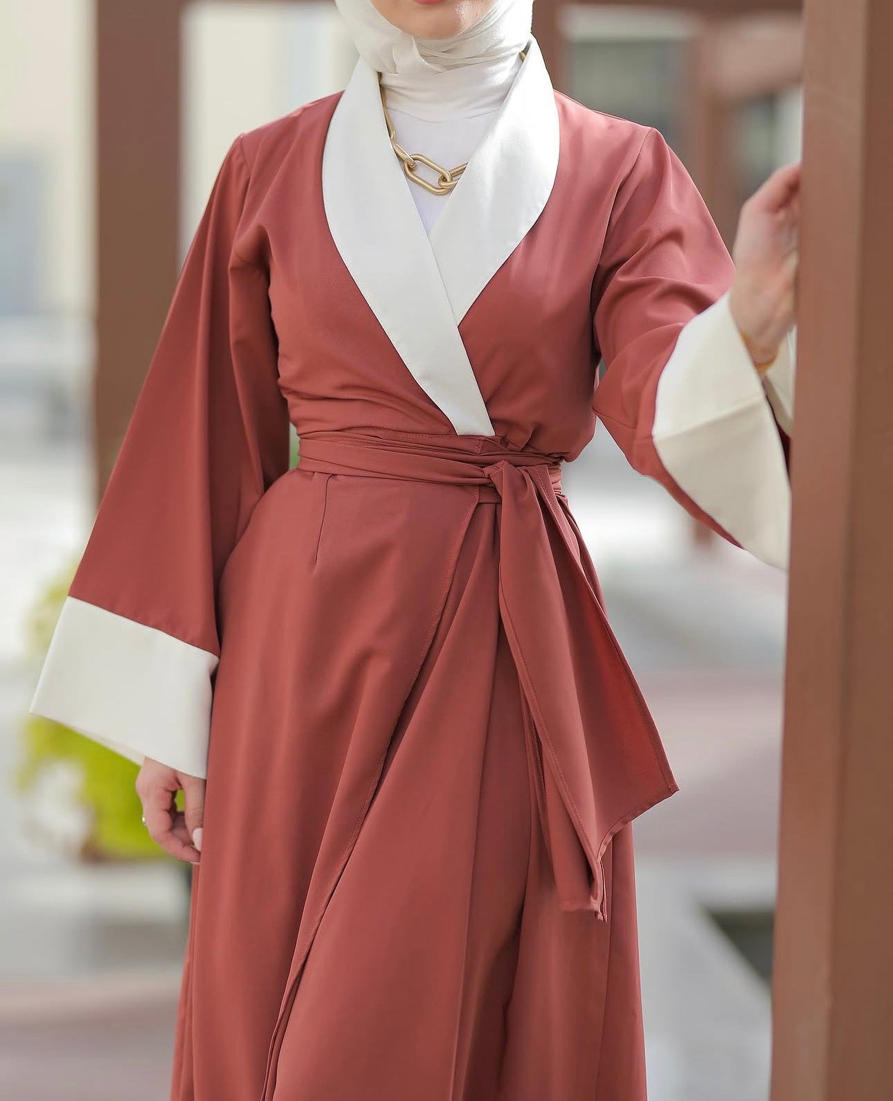 👉 Orlina Modest Jumpsuit – Elegant Blazer Style