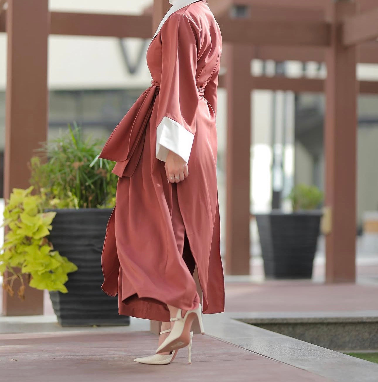 👉 Orlina Modest Jumpsuit – Elegant Blazer Style
